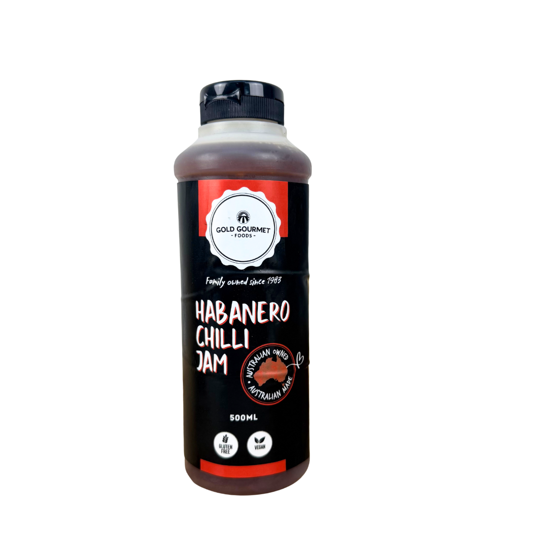 Gold Gourmet Foods Habanero Chili Jam 500mL Gold Gourmet Foods Habanero Chili Jam 500mL
